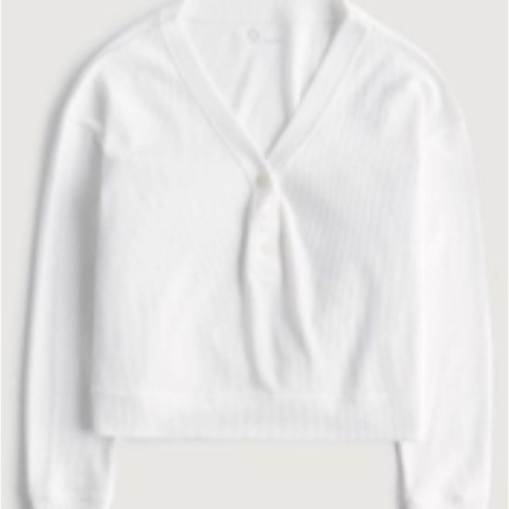 Gilly Hicks Boxy waffle Henley